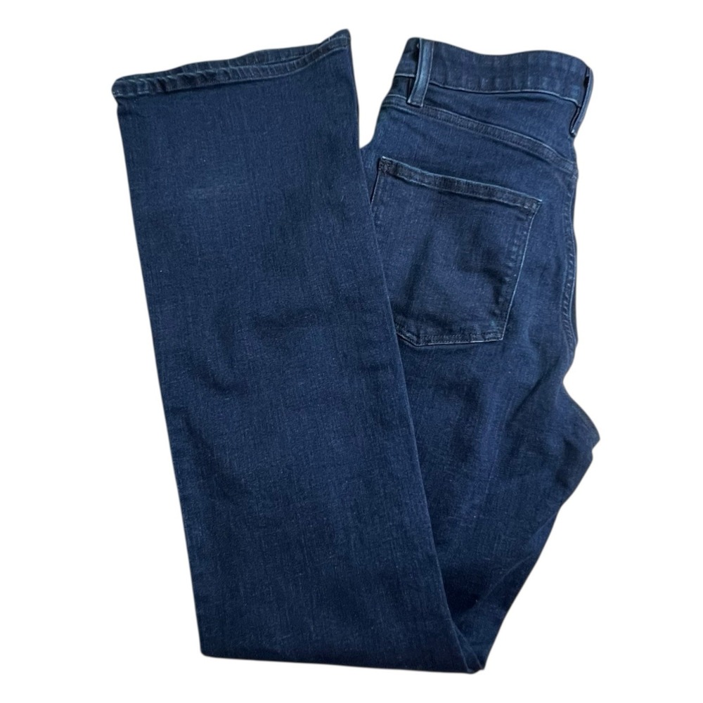 Aritzia Ten Womens 28 Flare Leg Dark Wash Mid Rise Jeans